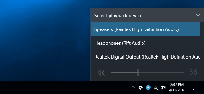 enable sound device windows 10